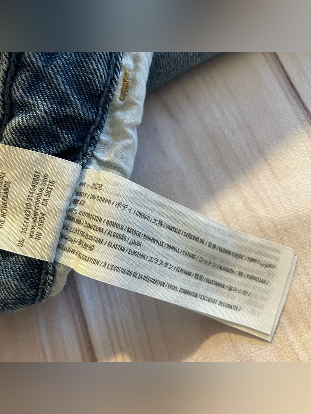 Hollister Ultra High Rise Dad Jeans Women’s Plus Size Curvy 21R 35W Blue Stretch - Picture 10 of 11